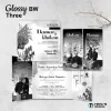 UNDANGAN NIKAH MENGKILAP MURAH ELEGAN - UNDANGAN PERNIKAHAN GLOSSY BW THREE - GLOSSY BW THREE 40