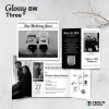 UNDANGAN NIKAH MENGKILAP MURAH ELEGAN - UNDANGAN PERNIKAHAN GLOSSY BW THREE - GLOSSY BW THREE 41