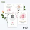 UNDANGAN PERNIKAHAN MURAH - UNDANGAN NIKAH BORDERLESS - UNDANGAN FULLCOLOR GREEN - GREEN 07