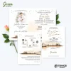 UNDANGAN PERNIKAHAN MURAH - UNDANGAN NIKAH BORDERLESS - UNDANGAN FULLCOLOR GREEN - GREEN 10