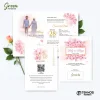 UNDANGAN PERNIKAHAN MURAH - UNDANGAN NIKAH BORDERLESS - UNDANGAN FULLCOLOR GREEN - GREEN 34