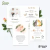 UNDANGAN PERNIKAHAN MURAH - UNDANGAN NIKAH BORDERLESS - UNDANGAN FULLCOLOR GREEN - GREEN 37