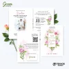 UNDANGAN PERNIKAHAN MURAH - UNDANGAN NIKAH BORDERLESS - UNDANGAN FULLCOLOR GREEN - GREEN 38