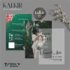 UNDANGAN PERNIKAHAN KALKIR INVITATION FULL COLOUR - UNDANGAN PERNIKAHAN CUSTOM MEWAH PREMIUM - KALKIR 17