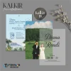 UNDANGAN PERNIKAHAN KALKIR INVITATION FULL COLOUR - UNDANGAN PERNIKAHAN CUSTOM MEWAH PREMIUM - KALKIR 18