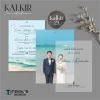 UNDANGAN PERNIKAHAN KALKIR INVITATION FULL COLOUR - UNDANGAN PERNIKAHAN CUSTOM MEWAH PREMIUM - KALKIR 23