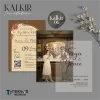 UNDANGAN PERNIKAHAN KALKIR INVITATION FULL COLOUR - UNDANGAN PERNIKAHAN CUSTOM MEWAH PREMIUM - KALKIR 06