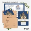 UNDANGAN PERNIKAHAN AMPLOP AESTHETIC - UNDANGAN NIKAH AMPLOP KASIH - UNDANGAN AMPLOP KEKINIAN - KASIH 03 + A. KRAFT
