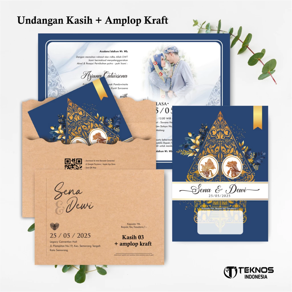 UNDANGAN PERNIKAHAN AMPLOP AESTHETIC - UNDANGAN NIKAH AMPLOP KASIH - UNDANGAN AMPLOP KEKINIAN - Gambar 10