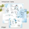 UNDANGAN PERNIKAHAN AMPLOP AESTHETIC - UNDANGAN NIKAH AMPLOP KASIH - UNDANGAN AMPLOP KEKINIAN - KASIH 04 + AMPLOP BC