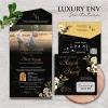 UNDANGAN PERNIKAHAN GLOSSY FULL COLOUR ELEGANT - LUXURY ENVELOPE INVITATION - LUXURY ENV 09