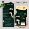 UNDANGAN PERNIKAHAN GLOSSY FULL COLOUR ELEGANT - LUXURY ENVELOPE INVITATION - LUXURY ENV 11