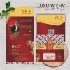 UNDANGAN PERNIKAHAN GLOSSY FULL COLOUR ELEGANT - LUXURY ENVELOPE INVITATION - LUXURY ENV 13