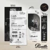 UNDANGAN PERNIKAHAN RUSTIC TALI SIMPLE MURAH - RUSTIC INVITATION - UNDANGAN AESTHETIC - RUSTIC WHITE 02