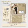UNDANGAN NIKAH FOTO AESTHETIC - WEDDING PASSPORT INVITATION - WP LUXURY 05