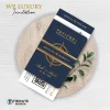 UNDANGAN NIKAH FOTO AESTHETIC - WEDDING PASSPORT INVITATION - WP LUXURY 09