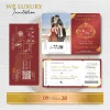 UNDANGAN NIKAH FOTO AESTHETIC - WEDDING PASSPORT INVITATION - WP LUXURY 18