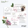 UNDANGAN PERNIKAHAN MURAH - UNDANGAN NIKAH BORDERLESS - UNDANGAN FULLCOLOR GREEN SERI 2 - GREEN 56, BC