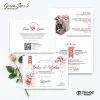 UNDANGAN PERNIKAHAN MURAH - UNDANGAN NIKAH BORDERLESS - UNDANGAN FULLCOLOR GREEN SERI 2 - GREEN 76, BC