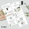 UNDANGAN PERNIKAHAN GREEN ENVELOPE - UNDANGAN SEMI AMPLOP COLOUR SIMPLE - GREEN ENVELOPE A, 23