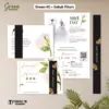 UNDANGAN PERNIKAHAN GREEN COLOUR AESTHETIC - UNDANGAN NIKAH GREEN SABUK SERIES - Green40+SabukHitam