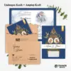 UNDANGAN PERNIKAHAN AMPLOP AESTHETIC - UNDANGAN NIKAH AMPLOP KASIH - UNDANGAN AMPLOP KEKINIAN - KASIH 03 + A. KRAFT