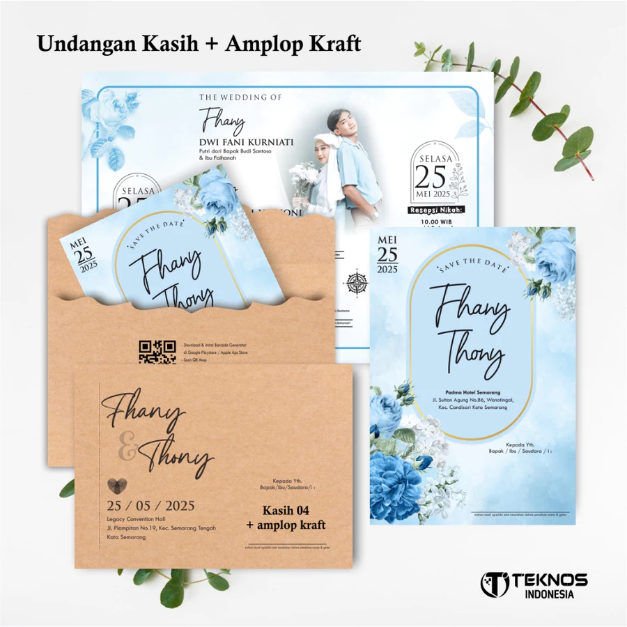 UNDANGAN PERNIKAHAN AMPLOP AESTHETIC - UNDANGAN NIKAH AMPLOP KASIH - UNDANGAN AMPLOP KEKINIAN - Gambar 11
