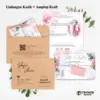 UNDANGAN PERNIKAHAN AMPLOP AESTHETIC - UNDANGAN NIKAH AMPLOP KASIH - UNDANGAN AMPLOP KEKINIAN - KASIH 09 + A.KRAFT