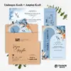 UNDANGAN PERNIKAHAN AMPLOP AESTHETIC - UNDANGAN NIKAH AMPLOP KASIH - UNDANGAN AMPLOP KEKINIAN - KASIH 11 + A.KRAFT