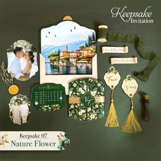 CETAK UNDANGAN PERNIKAHAN - UNDANGAN KEEPSAKE PERNIKAHAN - KEEPSAKE WEDDING AESTHATIC - Gambar 6