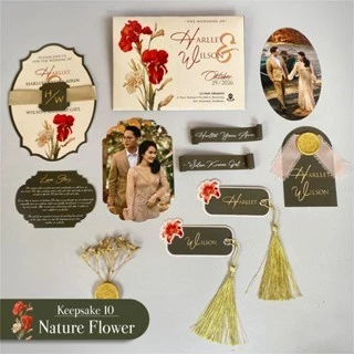 CETAK UNDANGAN PERNIKAHAN - UNDANGAN KEEPSAKE PERNIKAHAN - KEEPSAKE WEDDING AESTHATIC - Gambar 8