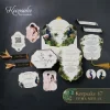 CETAK UNDANGAN PERNIKAHAN - UNDANGAN KEEPSAKE PERNIKAHAN - KEEPSAKE WEDDING AESTHATIC - KEEPSAKE 47