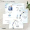 UNDANGAN PERNIKAHAN AMPLOP AESTHETIC - UNDANGAN NIKAH AMPLOP KASIH - UNDANGAN AMPLOP KEKINIAN - SAYANG 04 + AMPLOP BC