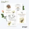 UNDANGAN PERNIKAHAN CUSTOM - UNDANGAN NIKAH GREEN SERI 3 BORDELES - UNDANGAN BAHAN BRIFCARD MURAH - GREEN 119