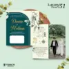 UNDANGAN PERNIKAHAN GLOSSY FULL COLOUR FOTO ELEGANT - UNDANGAN NIKAH MENGKILAP LUXURY THREE SERI 2 - LUXURY T51