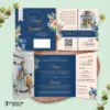 UNDANGAN PERNIKAHAN GLOSSY FULL COLOUR FOTO ELEGANT - UNDANGAN NIKAH MENGKILAP LUXURY THREE SERI 2 - LUXURY T58