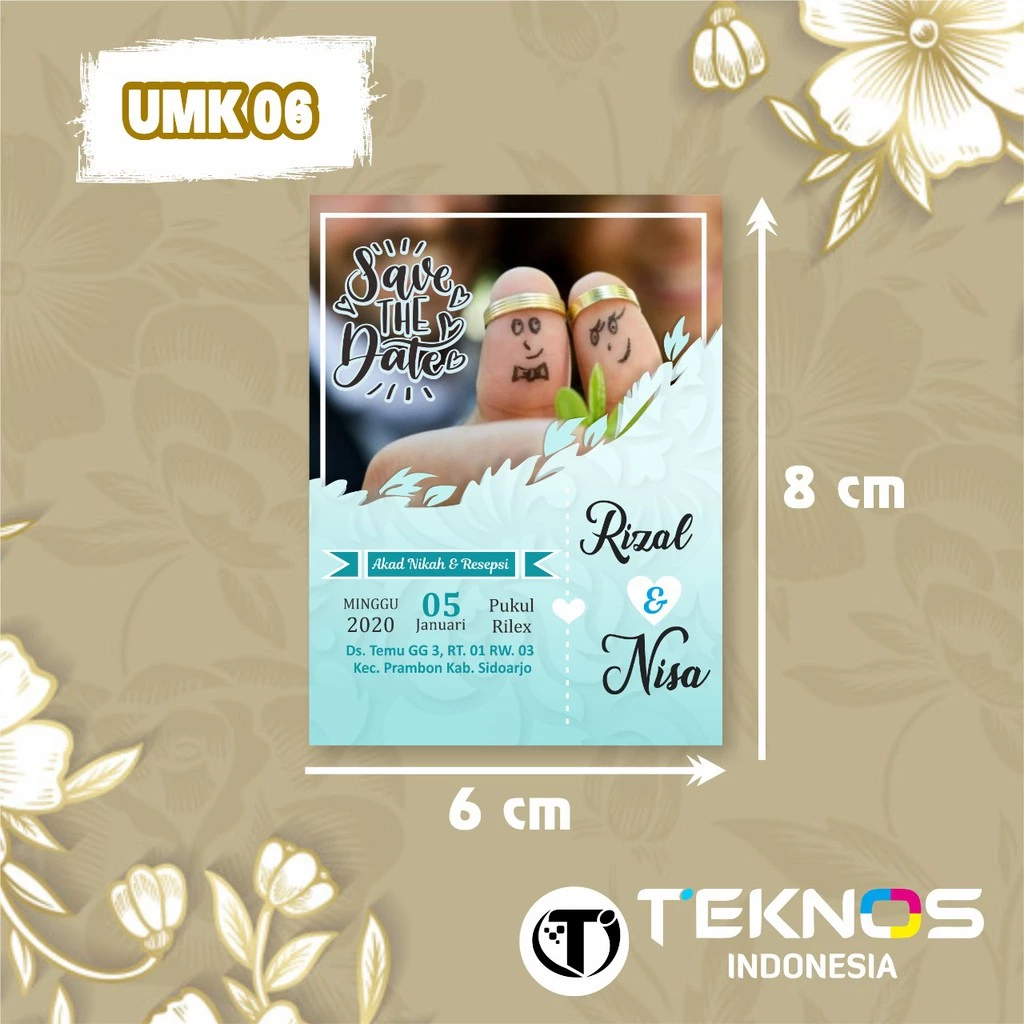 UNDANGAN MINI KOPI - UNDANGAN MINIMALIS MURAH - Gambar 7