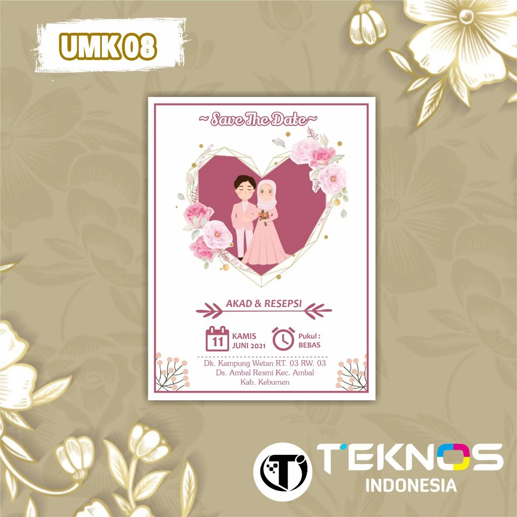 UNDANGAN MINI KOPI - UNDANGAN MINIMALIS MURAH - Gambar 9